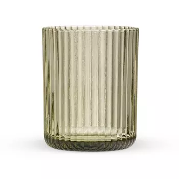 Набор из 6 разноцветных стеклянных стаканов - Torcello Maison Sucre, цвет Verde