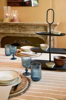 Набор из 6 стаканов для питья Mica Decorations, синий