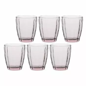 Набор из 6 стаканов Rose&Tulipani 320 мл светло-розовый R116500010Z Koopmann International b.v., прозрачный