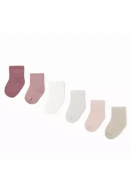 Набор из 6 высоких детских носков Mayoral, мультиколор