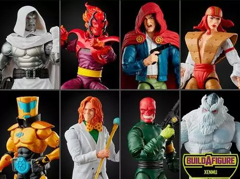 Набор из 7 фигурок Marvel Legends Super Villains Wave 1 HASBRO