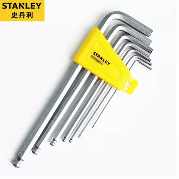 Набор из 7 предметов Stanley: метрические удлиненные шестигранные шестигранные ключи с шаровой головкой STHT69317-23