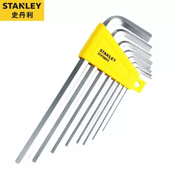Набор из 8 предметов Stanley: метрические длинные шестигранные ключи с плоской головкой STHT69315-23