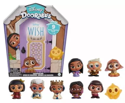 Набор из 9 фигурок Disney Doorables Wish Pack Just Play