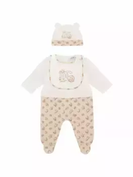 Набор из боди, шапки и нагрудника Dolce&Gabbana, мультиколор