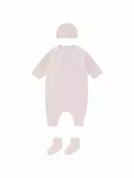 Набор из боди, шапки и пинеток Ralph Lauren, розовый