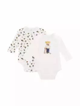 Набор из двух боди Ralph Lauren, мультиколор