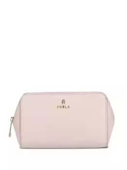 Набор из двух косметичек на молнии Furla, розовый