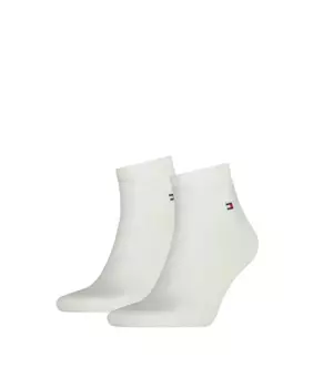Набор из двух пар мужских белых носков Tommy Hilfiger