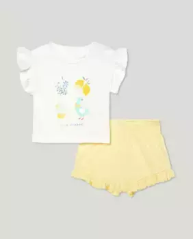 Набор из двух предметов для малышки Baby El Corte Ingls, жёлтый
