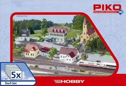 Набор из пяти городских зданий, Пико 61925 Piko