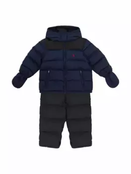 Набор из пуховика и комбинезона Ralph Lauren, тёмно-синий