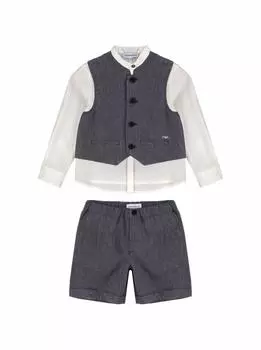 Набор из рубашки, жилета и брюк EMPORIO ARMANI