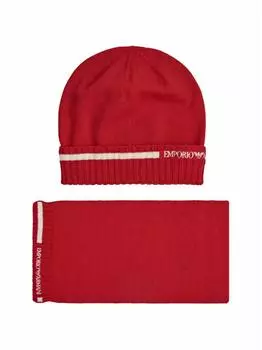Набор из шапки и шарфа EMPORIO ARMANI