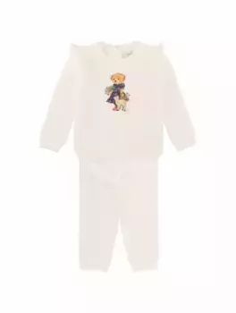 Набор из свитшота и джоггеров Ralph Lauren, белый