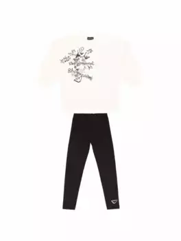 Набор из свитшота и леггинсов EMPORIO ARMANI, мультиколор