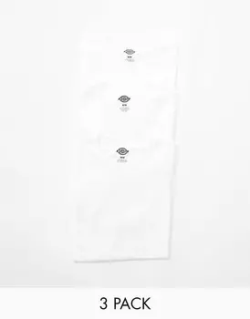 Набор из трех белых футболок Dickies