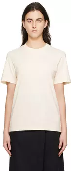 Набор из трех белых футболок Maison Margiela