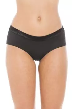 Набор из трех боксеров-смокингов миди Camille, черный