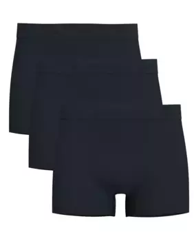 Набор из трех мужских боксеров из органического хлопка Selected, синий