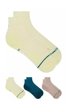 Набор из трех пар носков Butter Light Quarter Stance, butter