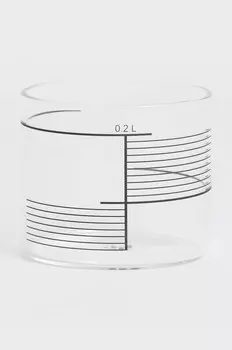 Набор из трех продуктов, стаканы Square Stripes, 200 мл, в упаковке 4 шт Tre Product, прозрачный