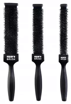 Набор из трех профессиональных щеток для волос Calissimo