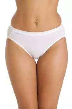 Набор из трех трусов с высоким вырезом Camille, белый