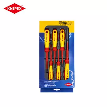 Набор изолированных отверток KNIPEX 00 20 12 V04 по индивидуальному заказу (срок поставки 4-8 недель)