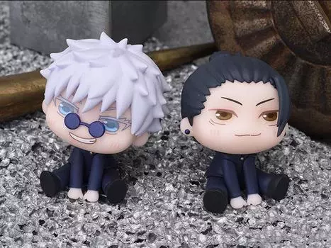 Набор Jujutsu Kaisen QyuruMe Satoru Gojo & Suguru Geto Set of 2 Mini Figures Sega
