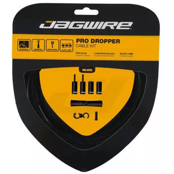 Набор кабелей для капельниц Pro Dropper - черный JAGWIRE, черный / черный / черный
