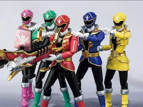 Набор Kaizoku Sentai Gokaiger Shodo Super Vol.1 Boxed Set of 5 Figures Bandai Spirits