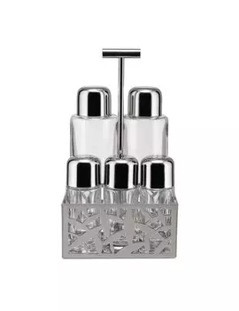 Набор Кактус Масло Уксус Соль Перец И Специи Alessi