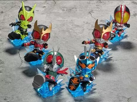 Набор Kamen Rider ARTlized -Go!Go!Rider Kick!- Boxed Set of 6 Figures Bandai Spirits