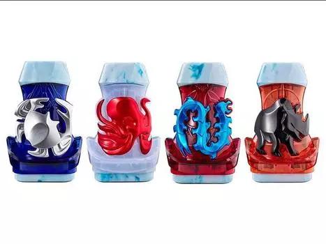 Набор Kamen Rider DX ViStamp Selection 04 Set of 4 ViStamps Bandai Namco