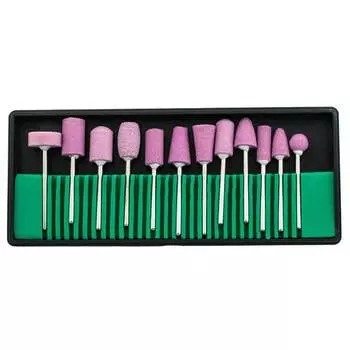 Набор камнерезов для маникюра и педикюра 12 штук., AlleBeauty