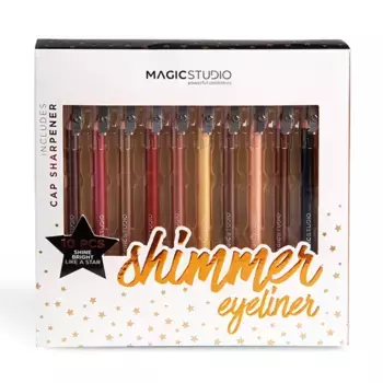 Набор карандашей для глаз Shimmer Eyeliner Magic Studio, 1 UD