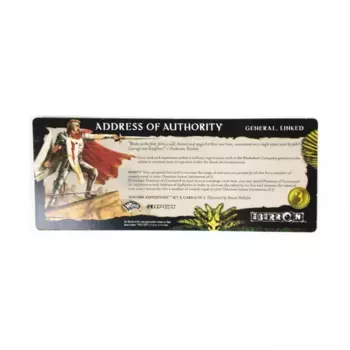 Набор карточек «Экспедиции Зен'Дрик», № 2 — Адрес органа власти, Eberron (4th Edition)