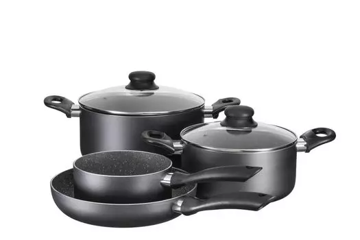 Набор кастрюль, алюминиевый набор кастрюль, алюминий Izar Mser