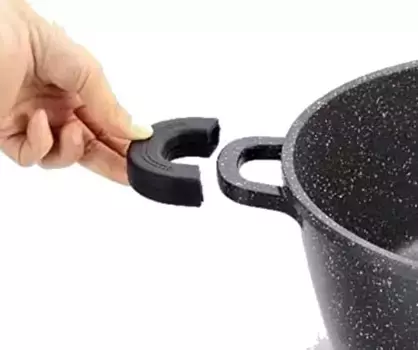 Набор кастрюль Cheffinger, черный