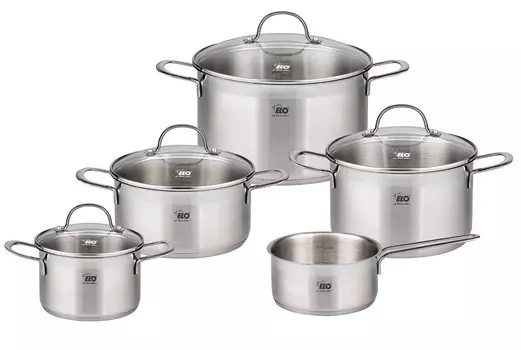 Набор кастрюль ELO из 5 предметов "Top Collection"