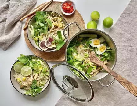 Набор кастрюль Klamer, серебряный