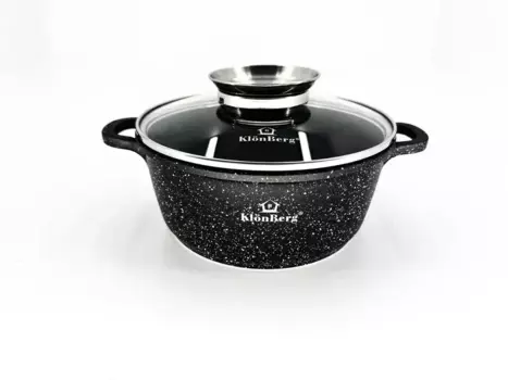 Набор кастрюль Klnberg, черный