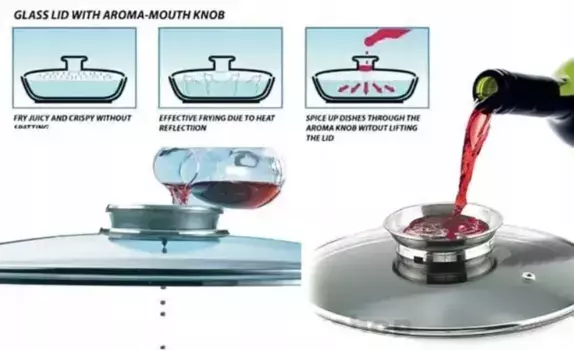 Набор кастрюль Klnberg, черный