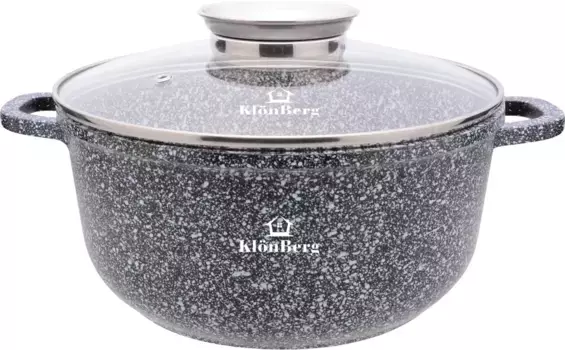 Набор кастрюль Klnberg, серый
