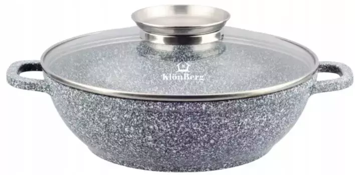Набор кастрюль Klnberg, серый