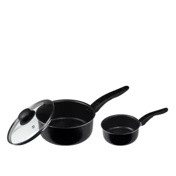 Набор кастрюль Mainstays, черный