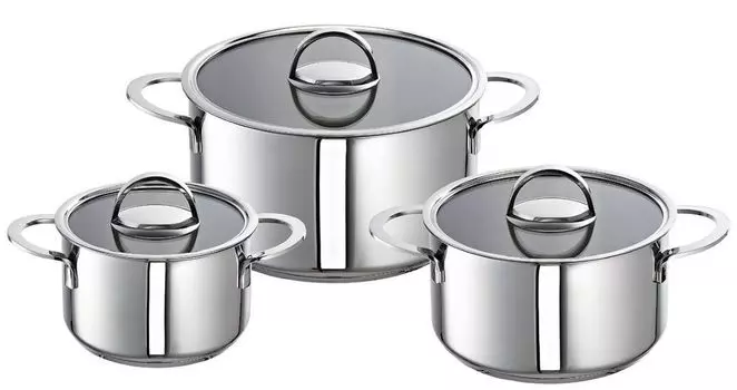 Набор кастрюль Schulte Ufer из нержавеющей стали Mabel Basic