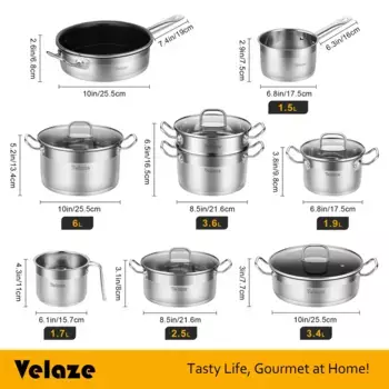 Набор кастрюль Velaze