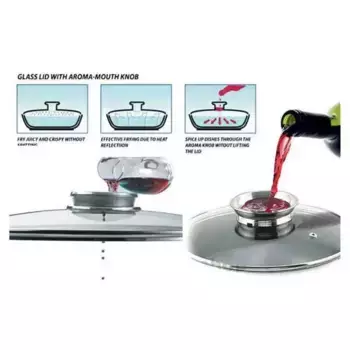 Набор кастрюль Zilner, черный